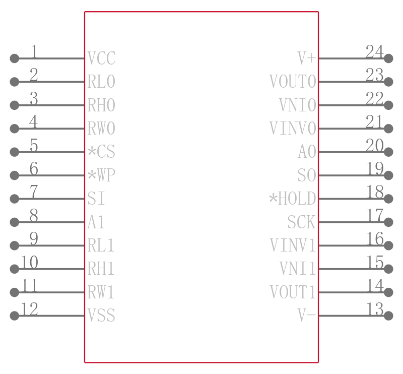 X9430WS24引脚图