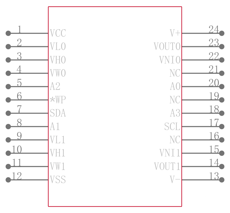 X9448WS24I引脚图