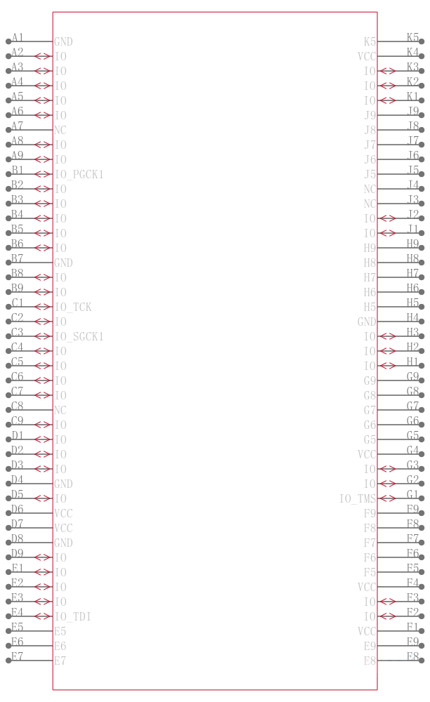 XCS30-4BG256C引脚图