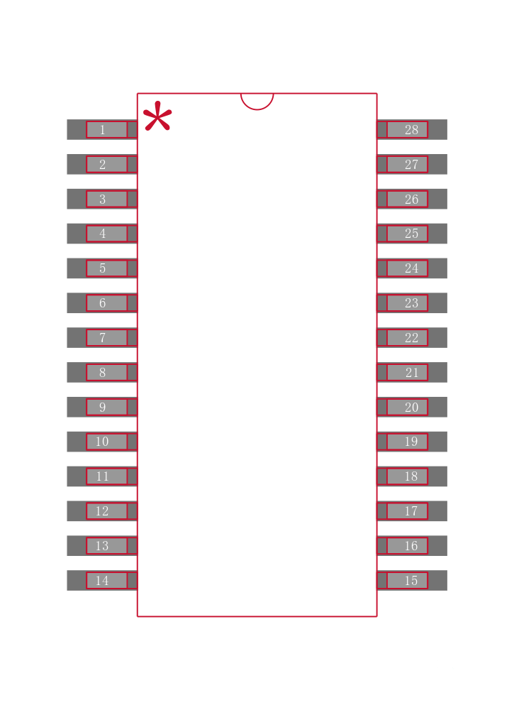 XRD98L59AIGTR封装焊盘图