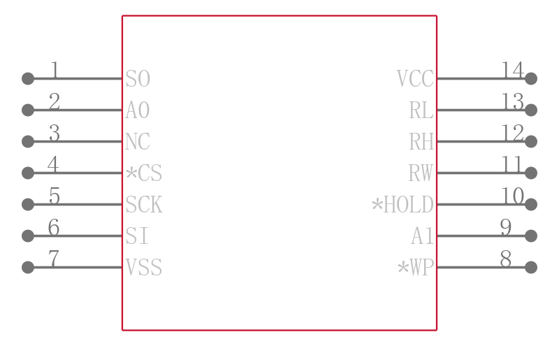 X9271UV14I-2.7T1引脚图