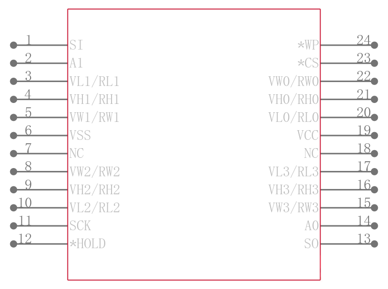X9401WV24-2.7T1引脚图