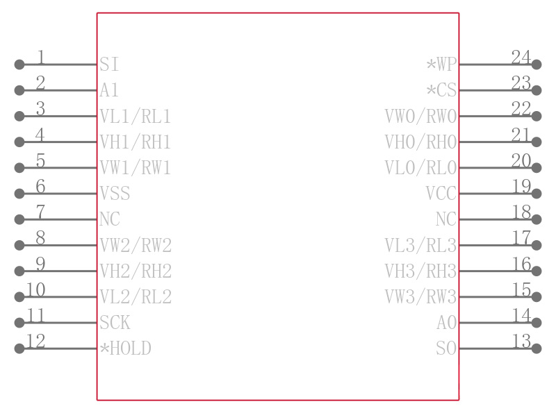 X9401WV24T1引脚图