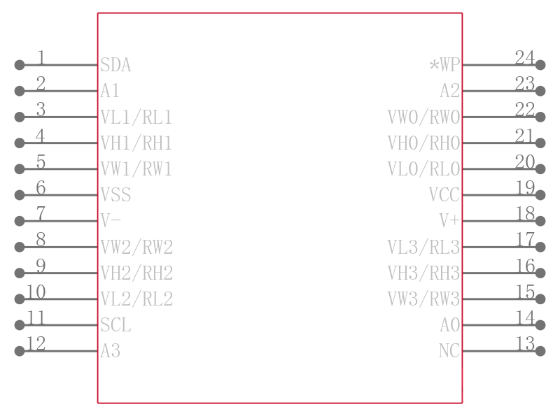 X9408YV24Z引脚图