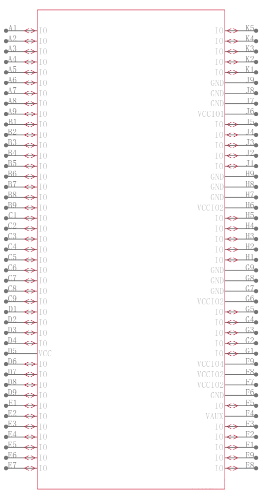 XC2C384-10FT256C引脚图