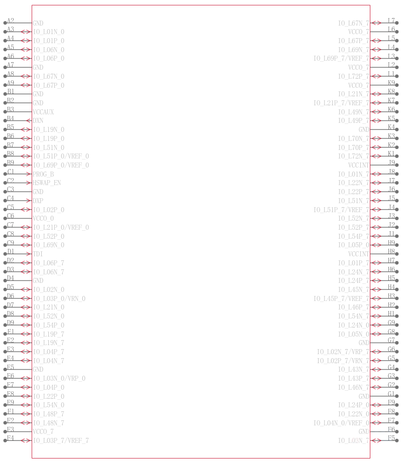 XC2V1500-5BG575I引脚图