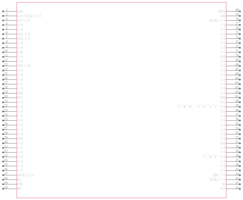 XC4006-5PQ160C引脚图