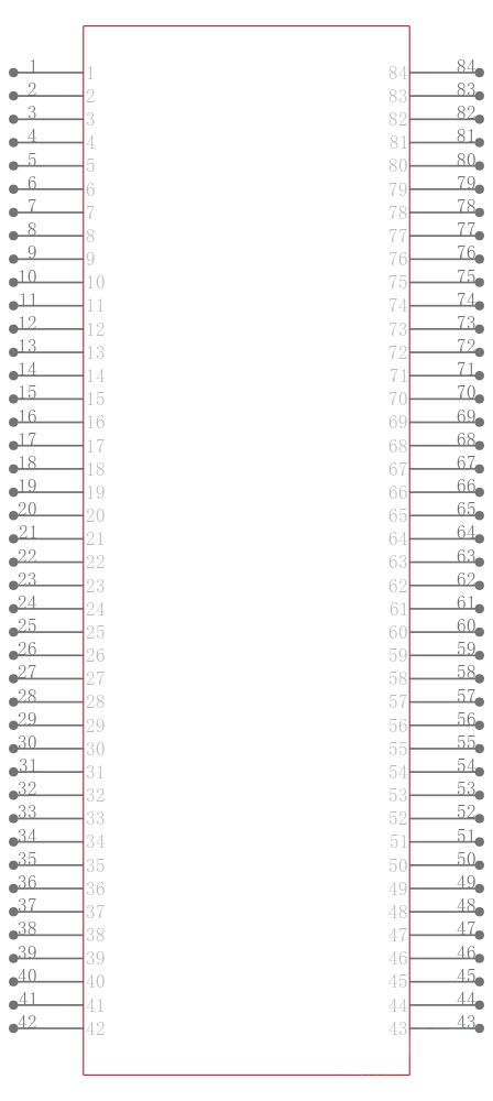 XCS05-3PC84C引脚图