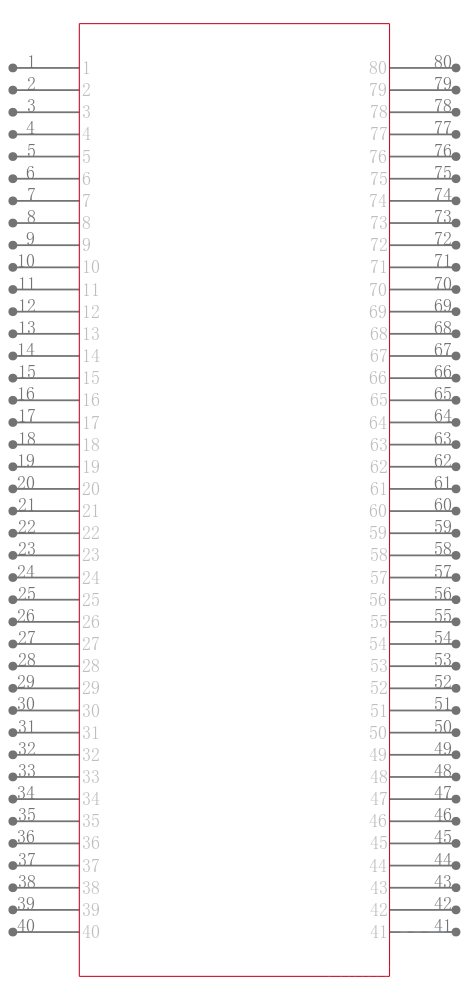 XCV200-4PQ240C引脚图