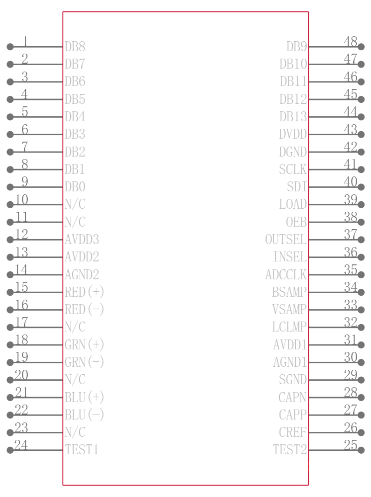 XRD9816BCV-F引脚图