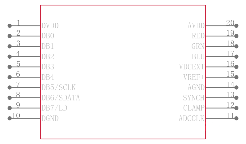 XRD9824ACD-F引脚图