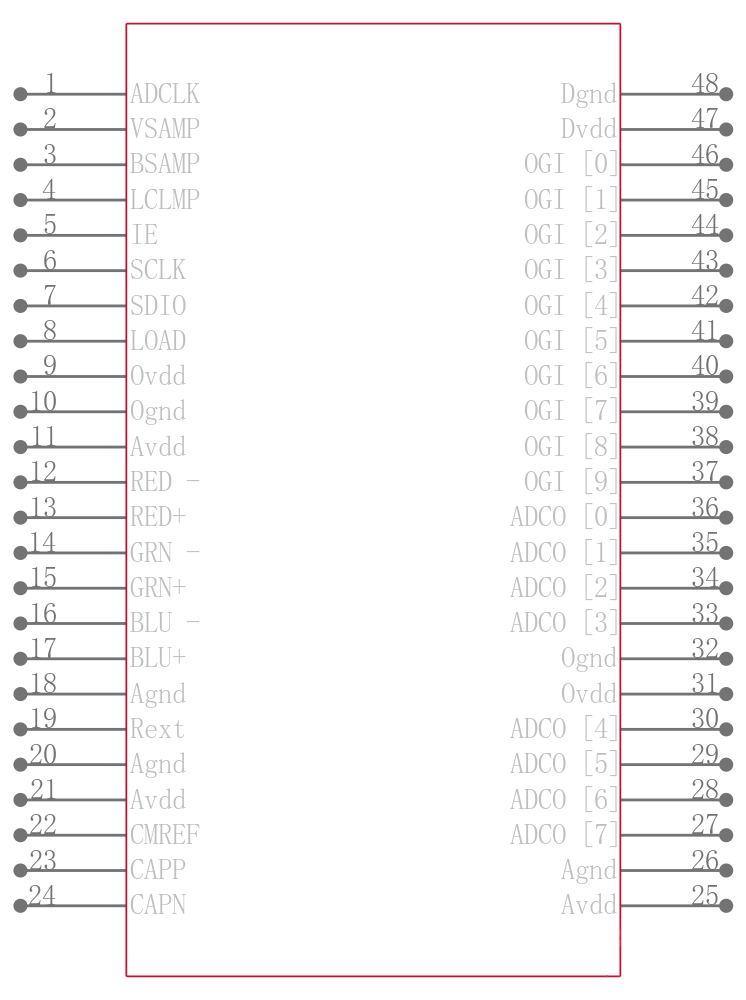 XRD9836ACG-F引脚图