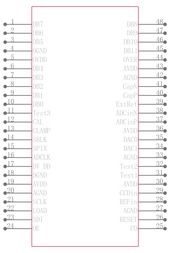 XRD98L61AIV-F引脚图
