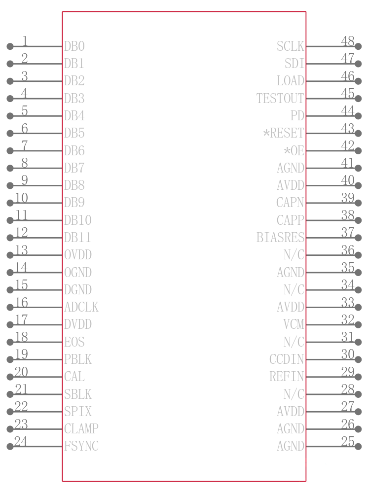 XRD98L63AIV-F引脚图