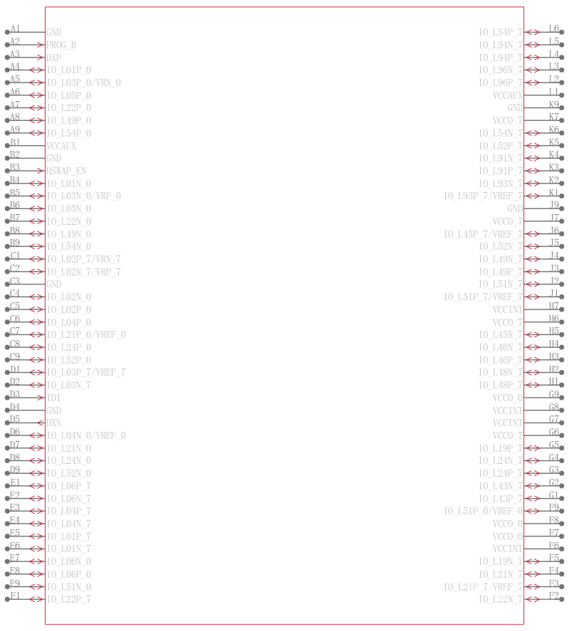 XC2V1000-5FG456C引脚图