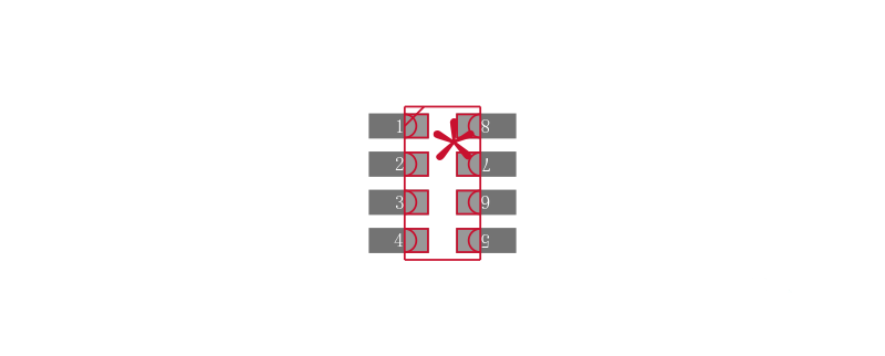 YC124-JR-075R1L封装焊盘图