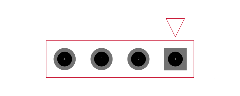 ZW-04-07-T-S-260-090封装焊盘图