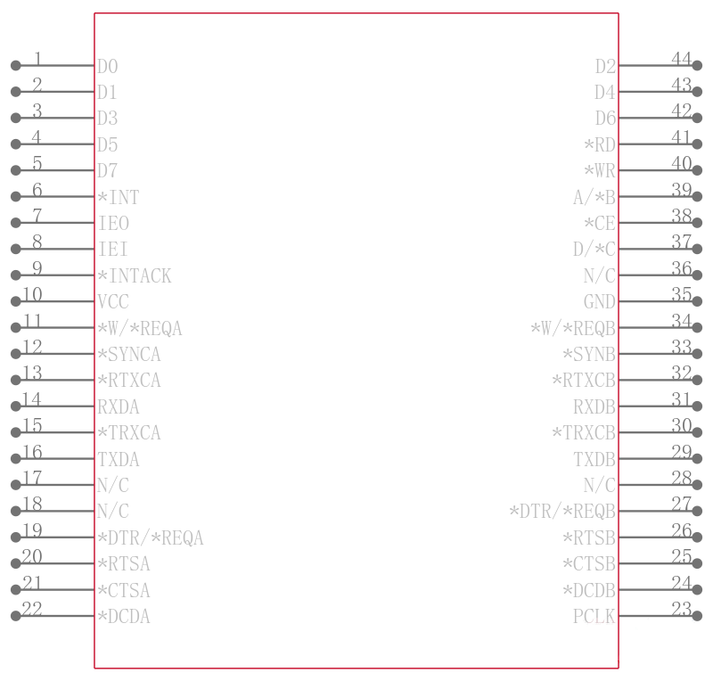 Z8523010VSG引脚图