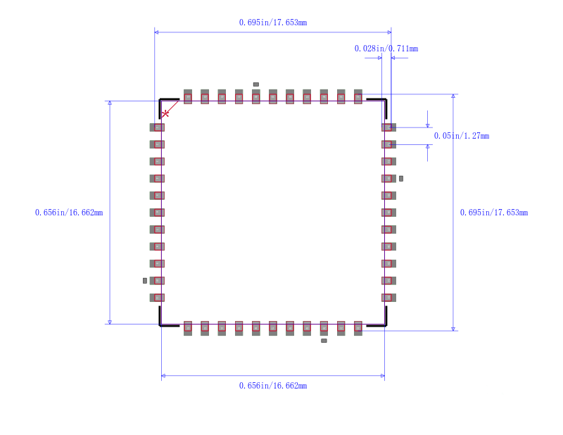 Z80C3008VSC00TR封装图