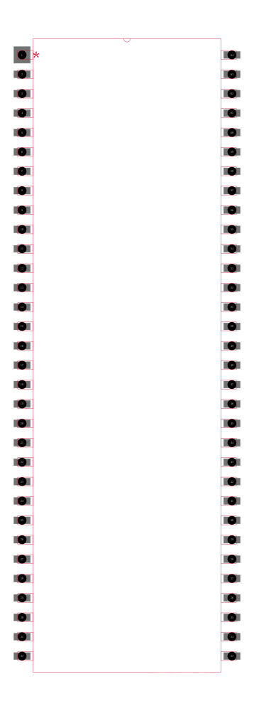 Z8018006PSG封装焊盘图