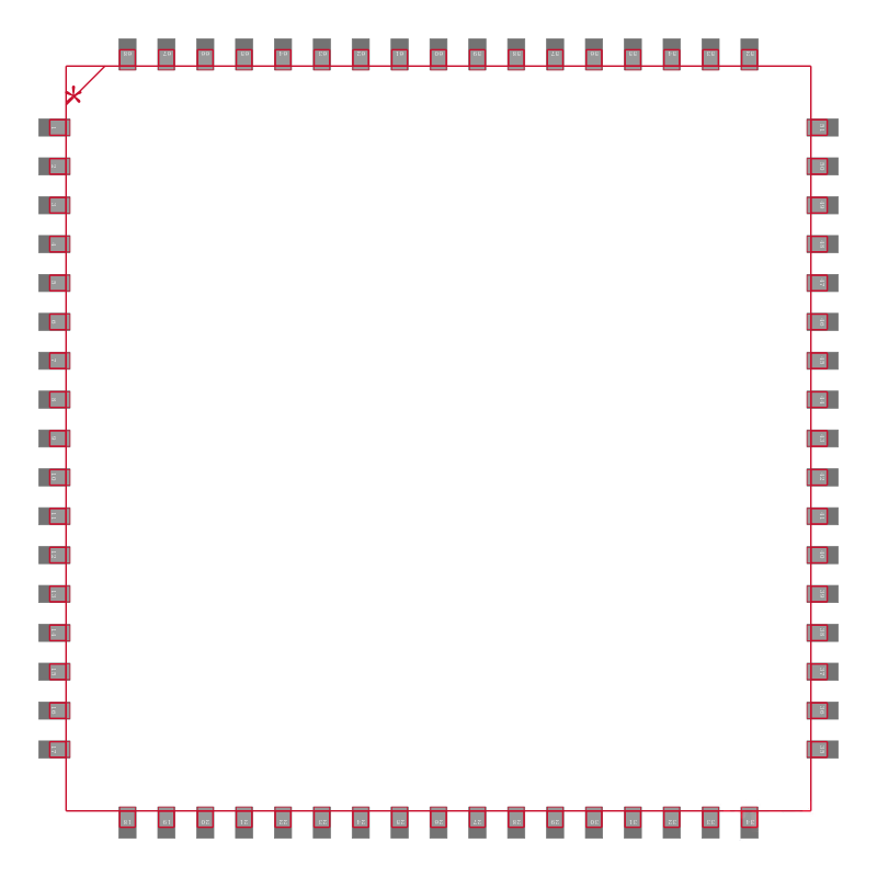 Z8018010VSC00TR封装焊盘图