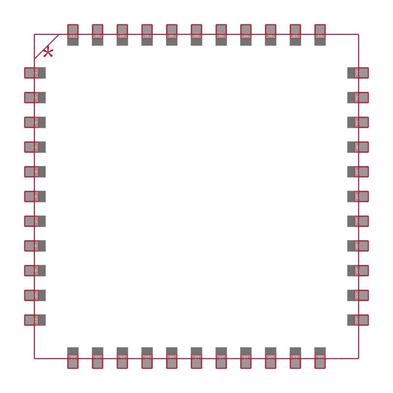 Z8523008VEC00TR封装焊盘图