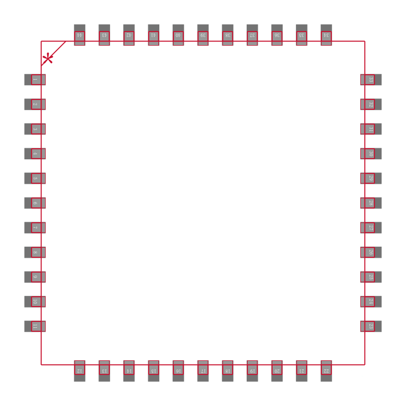 Z85C3016VSG封装焊盘图