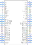 Z84C4206PEG引脚图