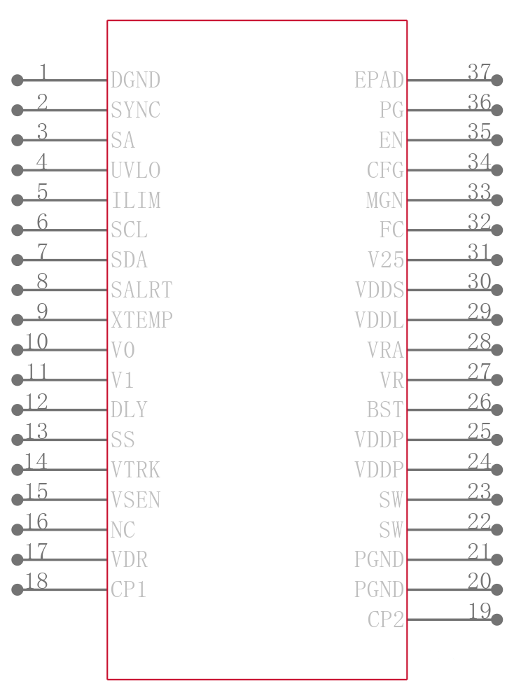 ZL2105ALNFT1引脚图