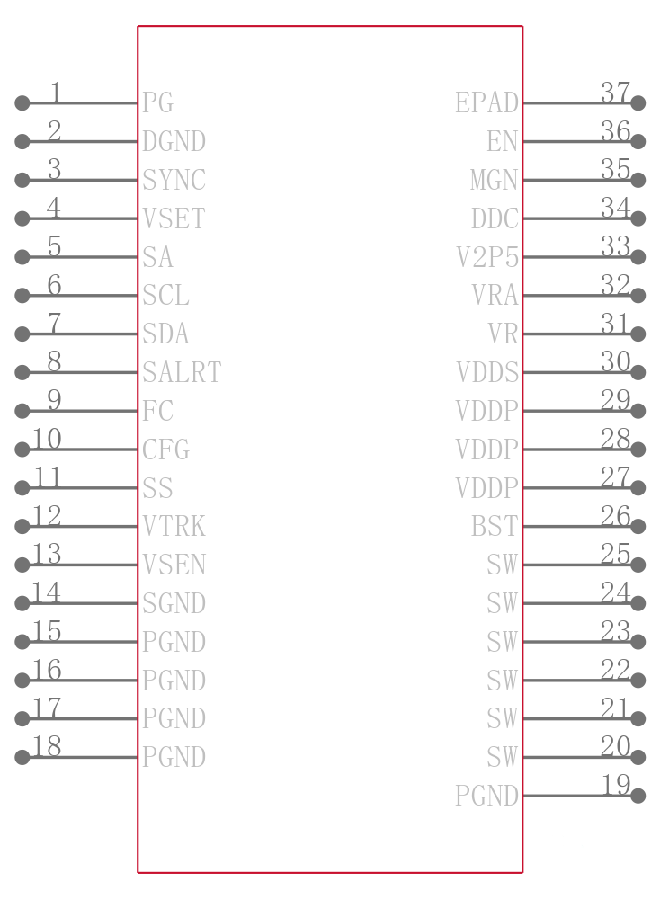 ZL2106ALCNT引脚图