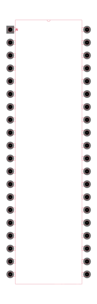 Z0844104PSC封装焊盘图