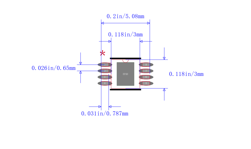 105143-HMC435AMS8G封装图