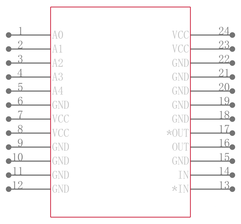 104898-HMC394LP4引脚图
