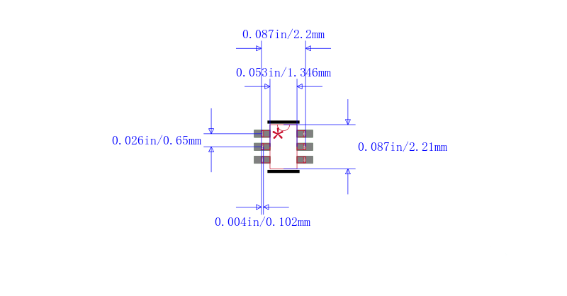 BCR116SH6327XTSA1封装图