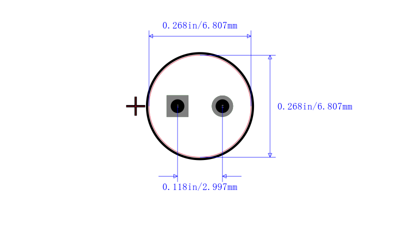 16SEPC100MW+S封装图