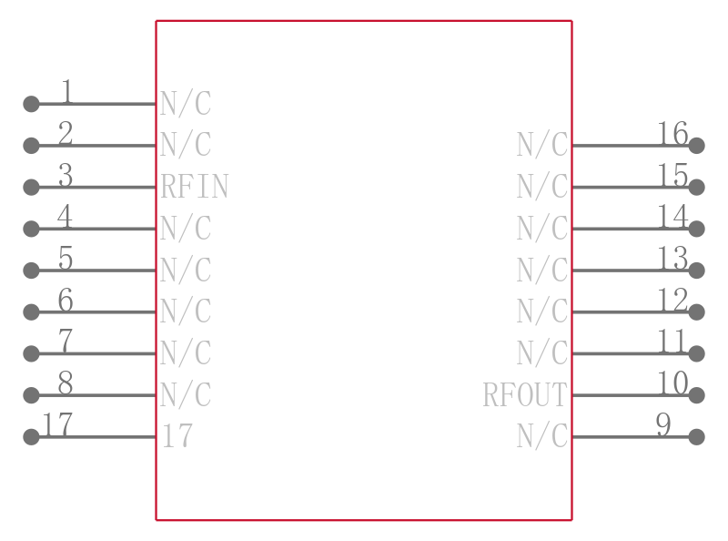 106058-HMC455LP3引脚图