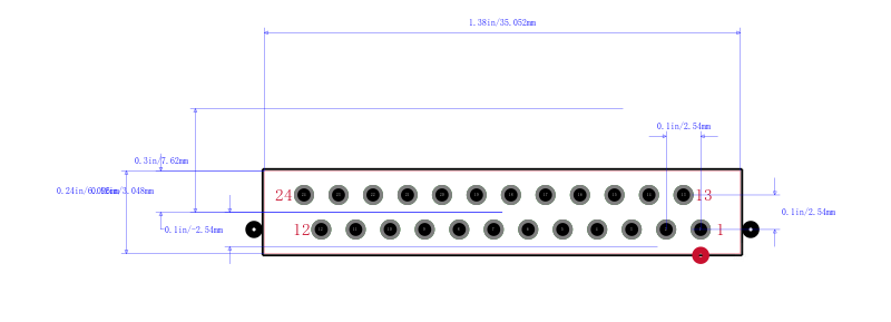 A3BBA-2436M封装图