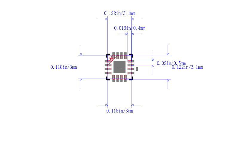 ADCLK925BCPZ-WP封装图