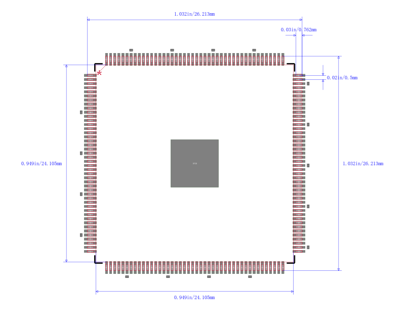 ADSP-BF518BSWZ-4F4封裝圖