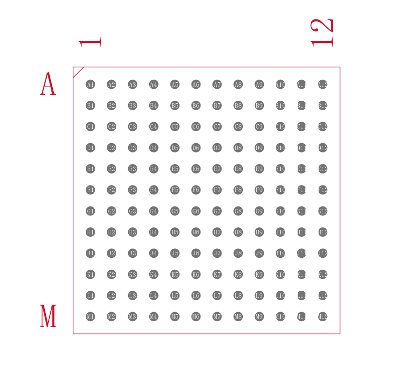 ADSP-2189MKCAZ-300封装焊盘图