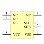 24AA02E48-I/SN引脚图