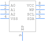 24LC512-I/MF引脚图