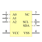 24LC65-I/SM引脚图