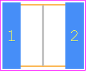 22205C105KAT2A封装焊盘图