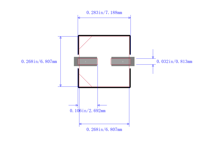 25SGV33M6.3X6.1封装图