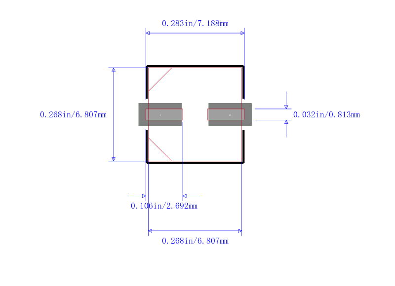 25TZV33M6.3X6.1封装图