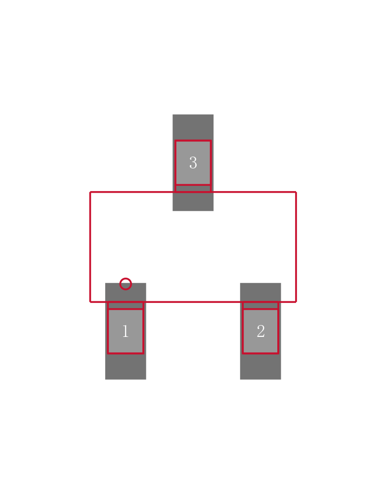 2SC2713-GR,LF封装焊盘图