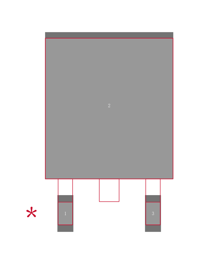 2SD1222封装焊盘图