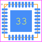 AD7626BCPZ-RL7封装焊盘图