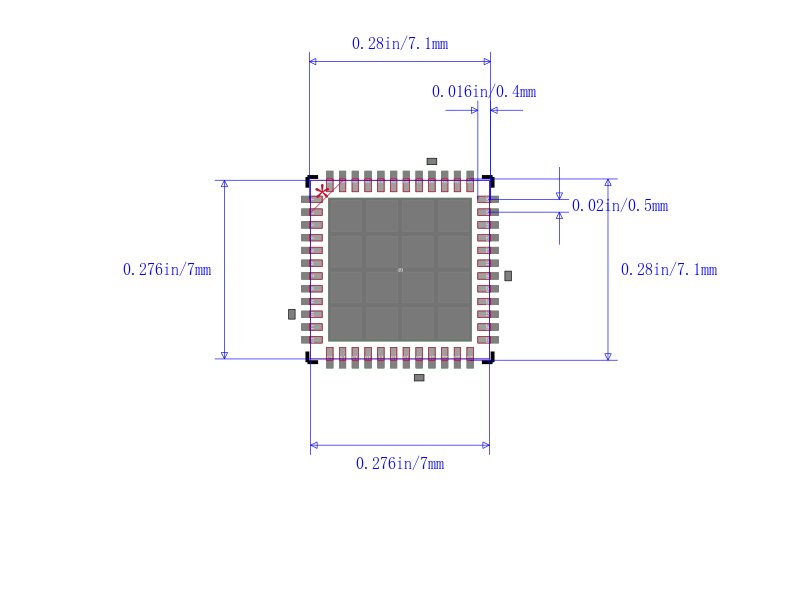 ADRF6614ACPZ-R7封装图